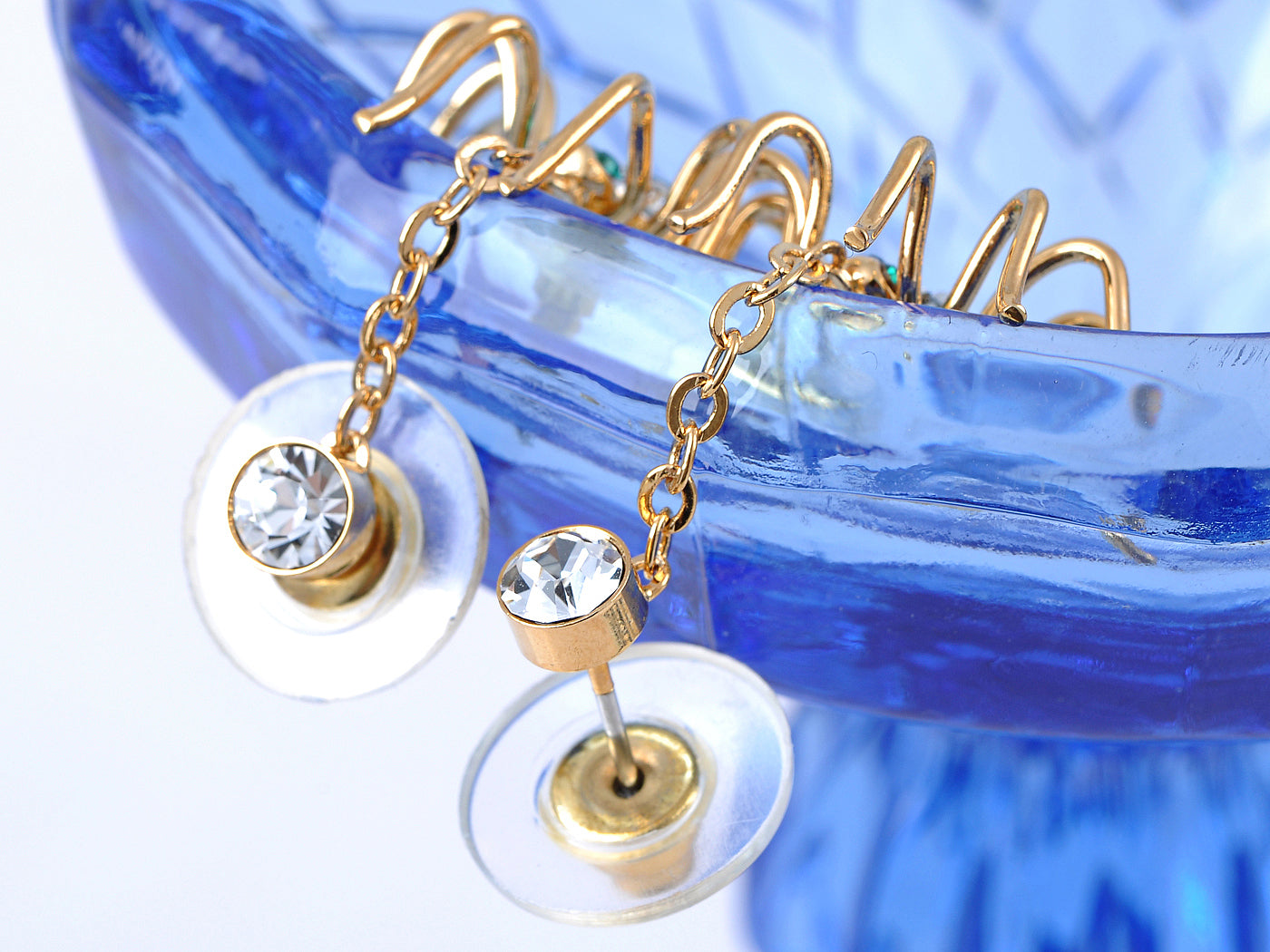 Petite Creepy Elements Spider Drop Earrings