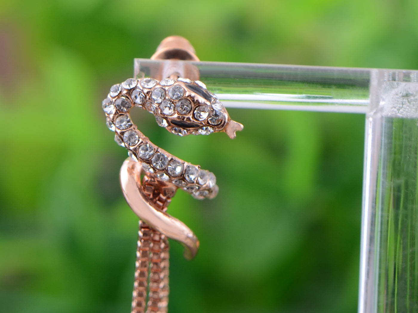 Snake Chains Dangle Drop Earrings