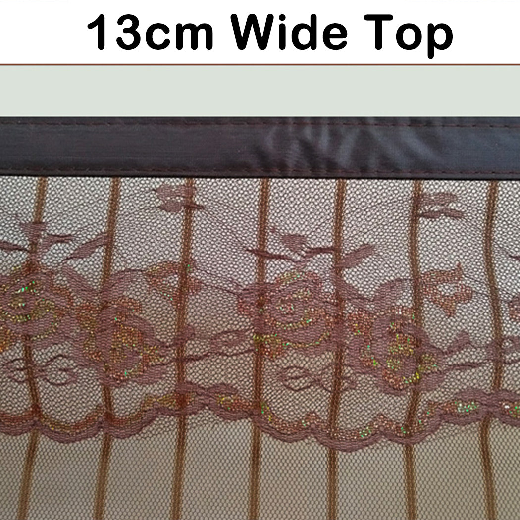 Magnetic Lace Screen Door