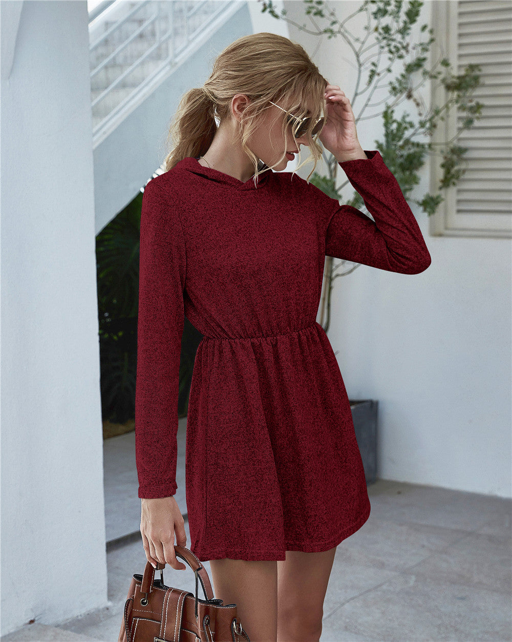 Hoodie Light Long Sleeve Spring Dress