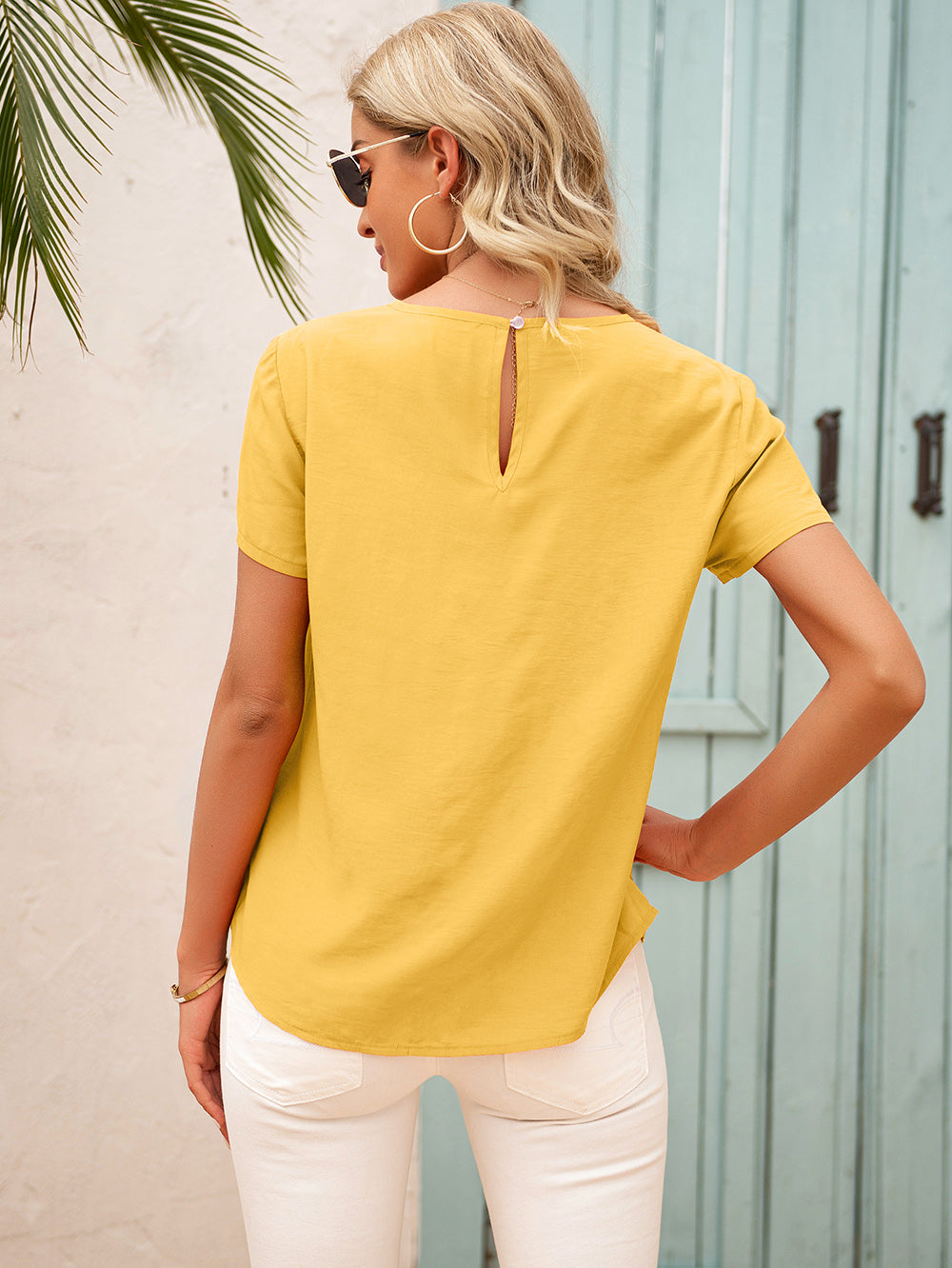 Dainty Ruffle Blouse