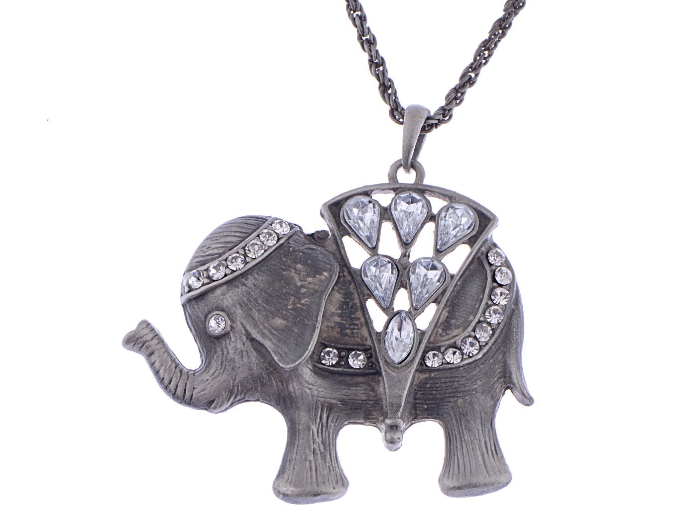 Native Elephant Pendant Necklace