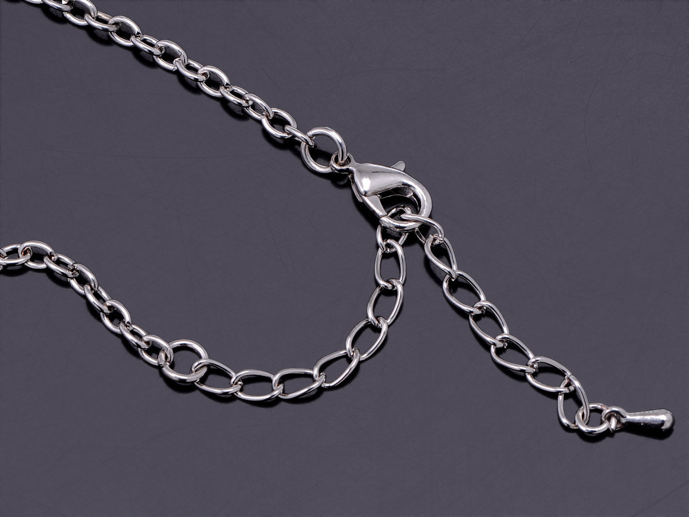 Bling Fancy Style Fleur De Lis Heart Pendant Necklace