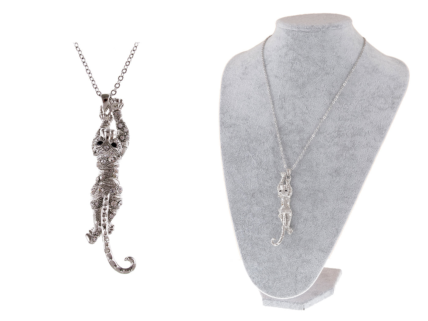 Clr Leopard Necklace Pendant