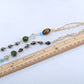 Able Colorful Tribal Colored Beads Chain Necklace