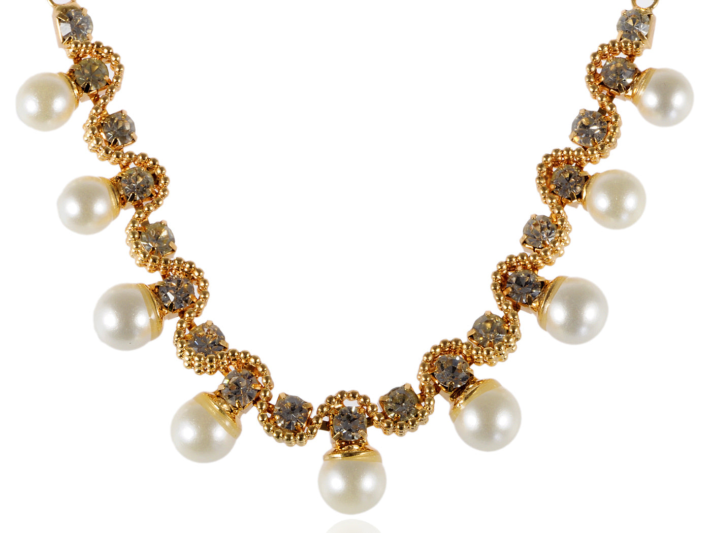 Accented Pearl Formal Necklace
