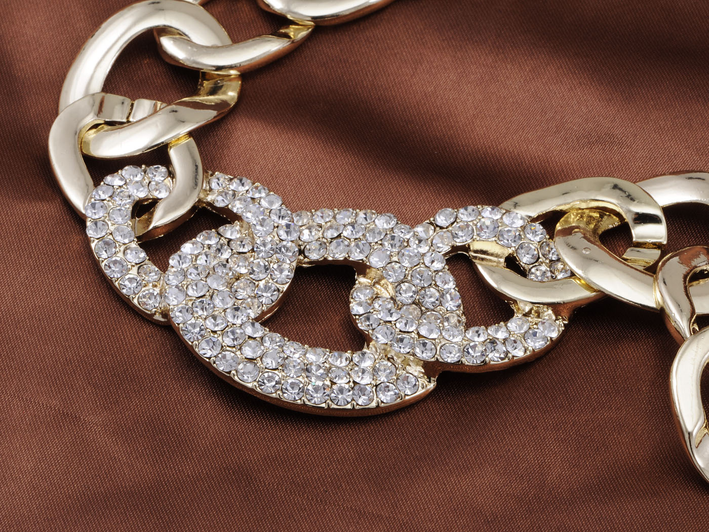 Contemporary White Looped Necklace