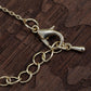 Lucky Charm Wishbone Pendant Necklace