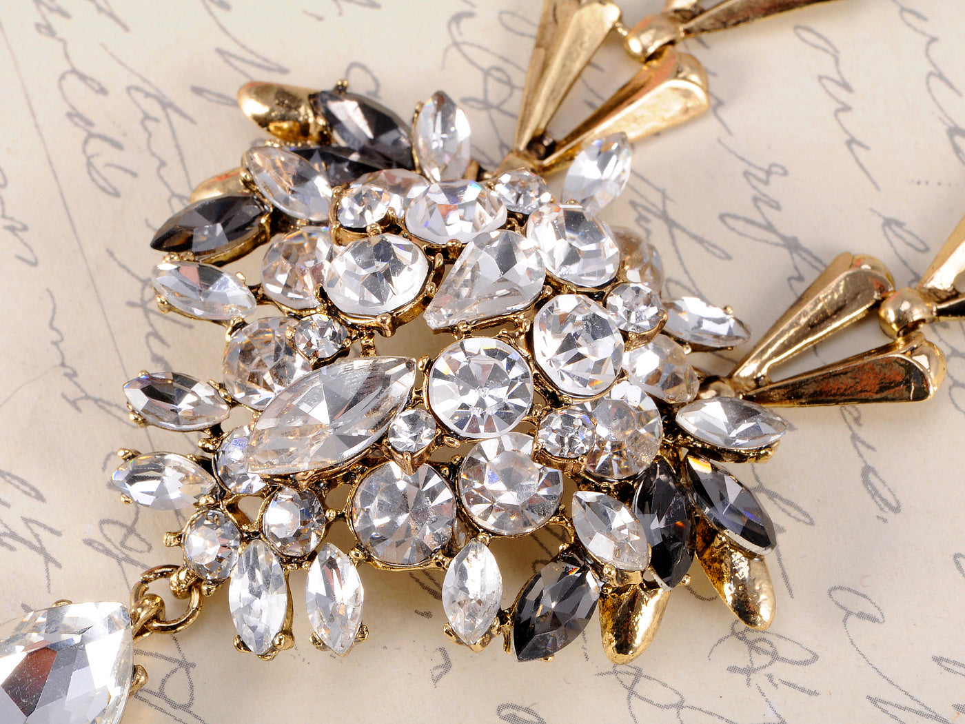 Antique Art Deco Arrow Necklace