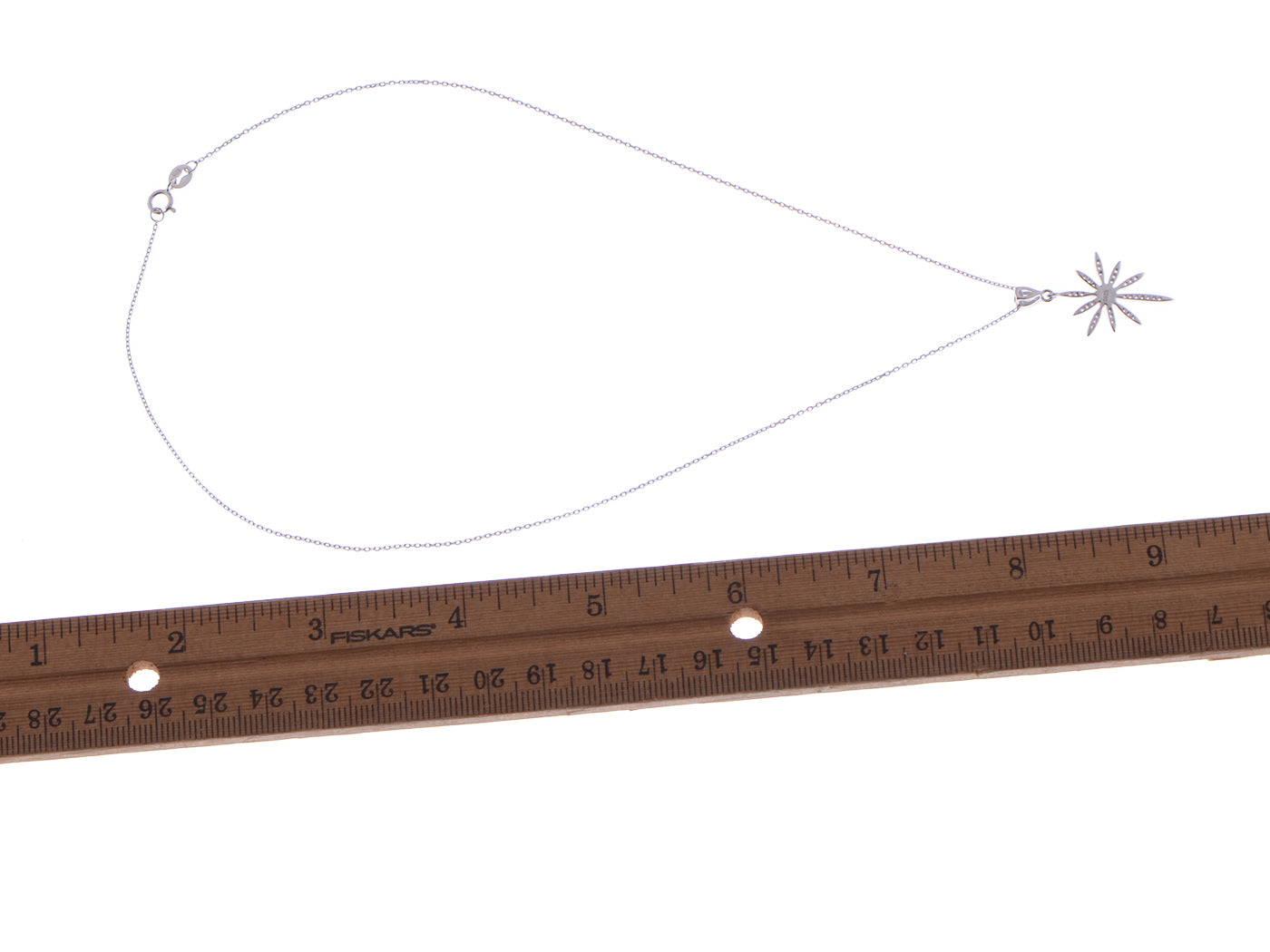 Silver 925 Chain Elements Northern Star Dainty Necklace