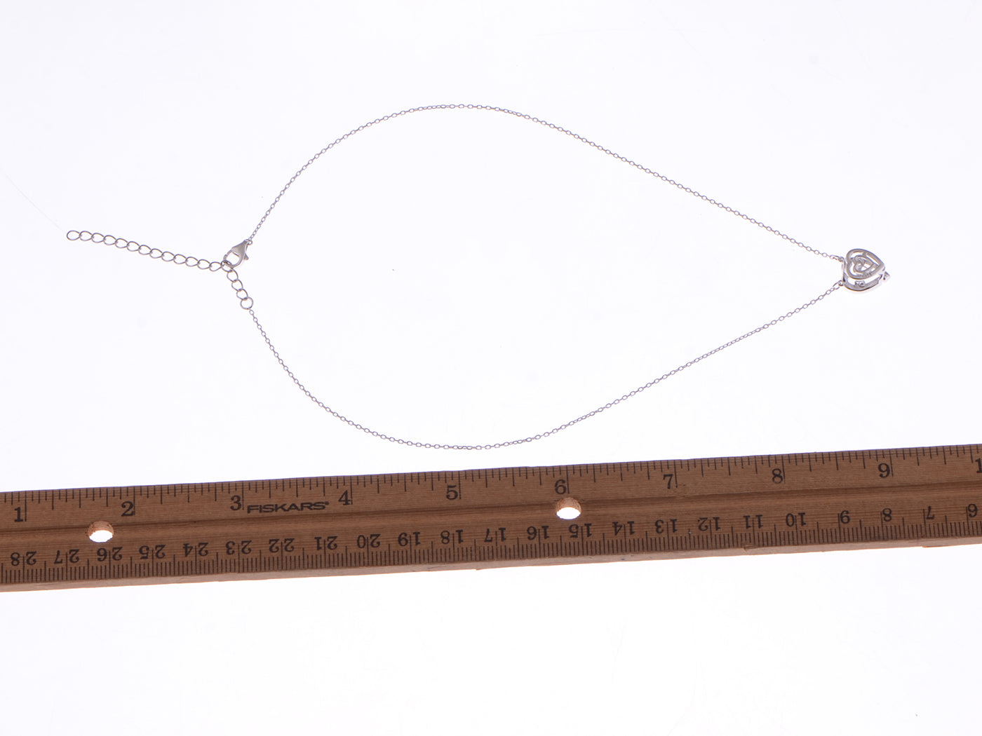 Silver 925 Chain Elements Heart Love Pendant Necklace