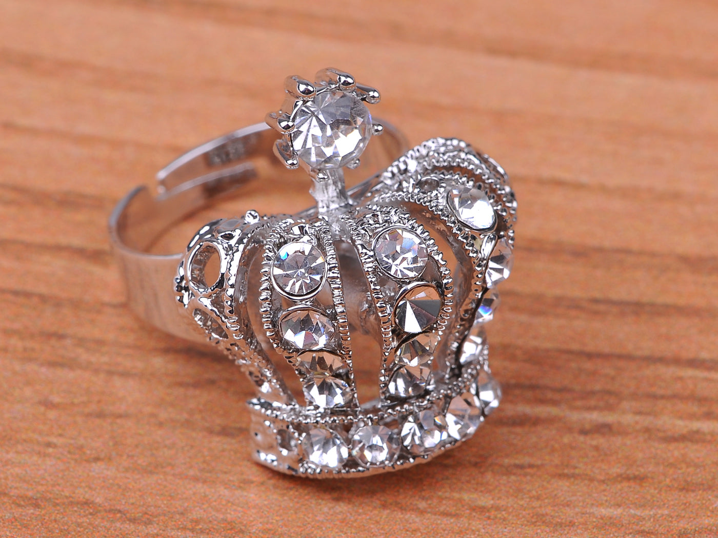 Colored Princess Crown Ring