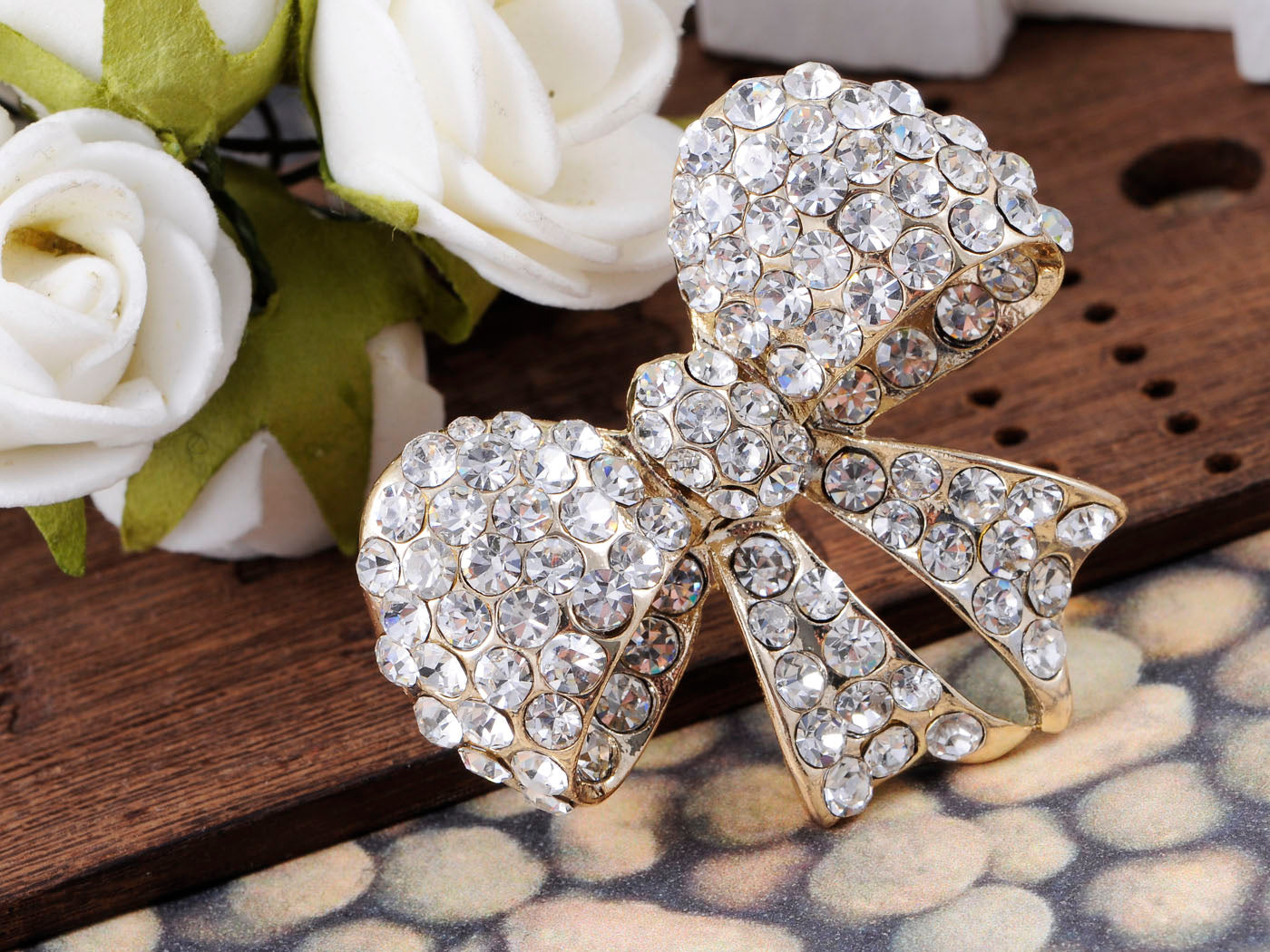 Women Bow Statement Ring