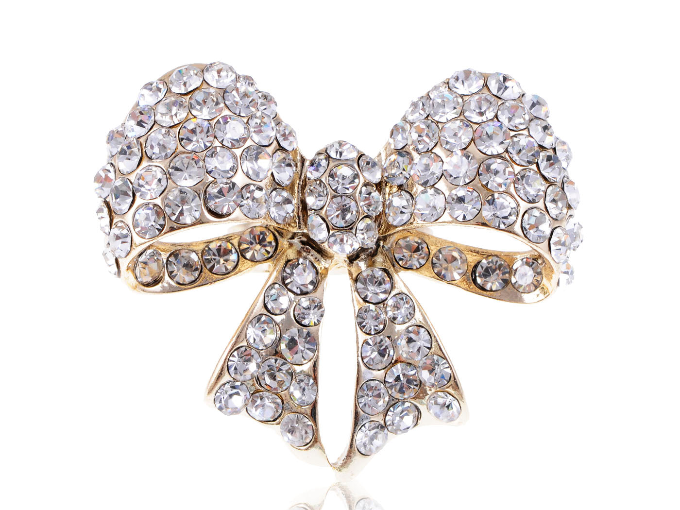 Women Bow Statement Ring