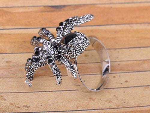 Colorful Spider Tarantula Bug Ring