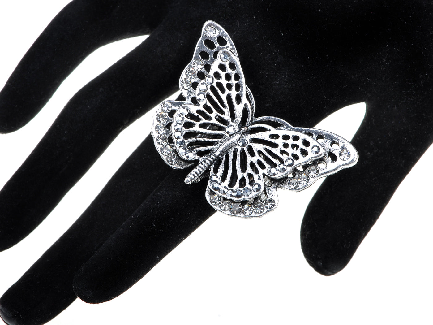 Big Butterfly Insect Ring