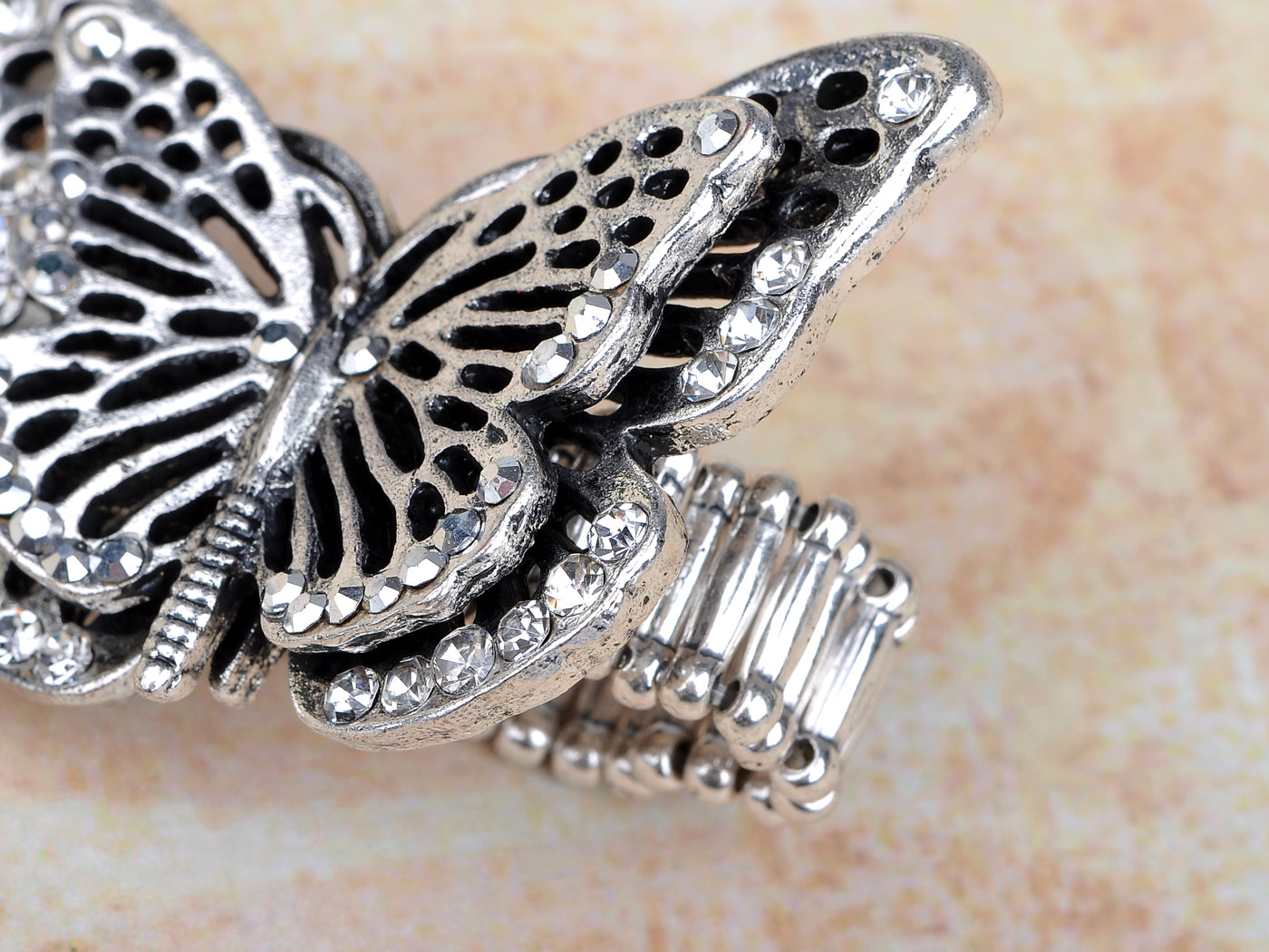 Big Butterfly Insect Ring