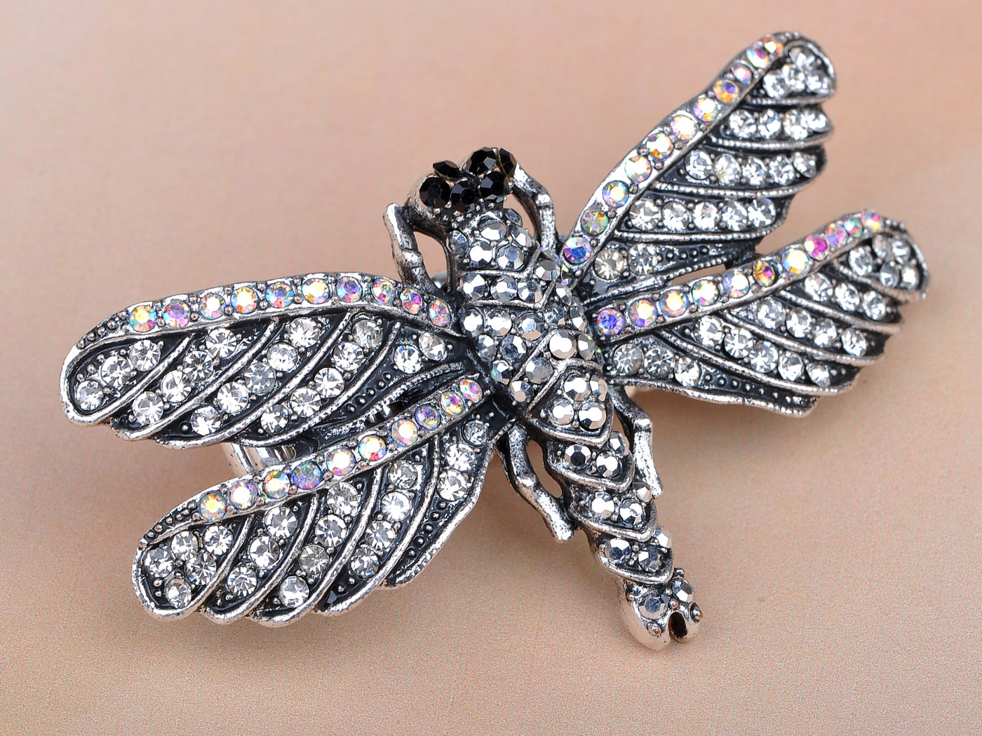 Giant Winged Dragonfly Bug Ring