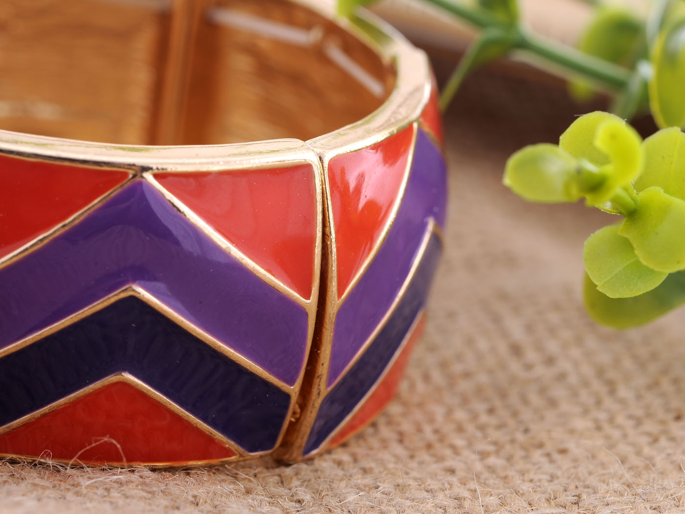 Tribal Multicolor Paint Enamel Arrow Bracelet