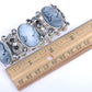 Antique Vintage Victorian Cameo Lady Maiden Bangle Bracelet