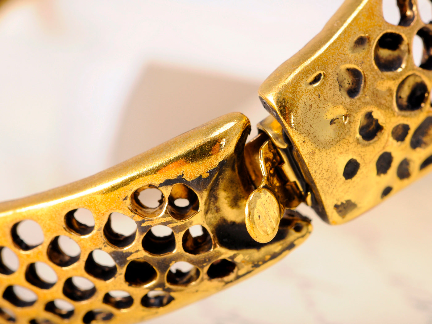 Antique Inspire Slither Snake Filigree Bracelet Bangle Cuff