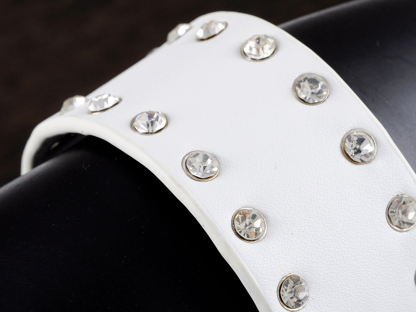 Heart Buckle Stud Rockstar Leather Wrist Cuff Band Bracelet