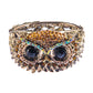 Antique Owl Bird Cuff Bangle Bracelet