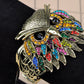 Grandfather Owl Colors Bird Face Bracelet Bangle Cuff