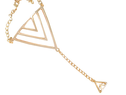 Triforce Triangles Power Synergy Utmost Magic Glory Ring Bracelet
