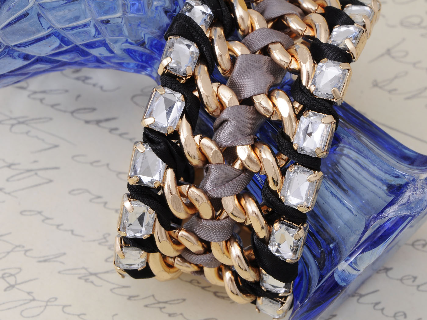 Tribal Twisted Braid Accented Bracelet