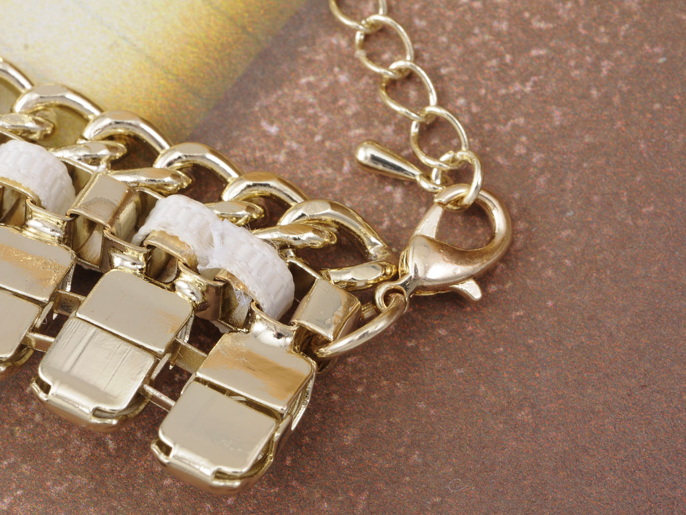 Intricately Designed Linked Chain Bracelet