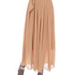 Anna-Kaci Long Ankle Length Pleated Peasant Girl Maxi Skirt