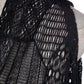 Anna-Kaci Womens Fringe Sequin Backless 1920s Flapper Cardigan
