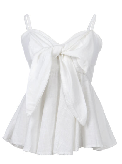 Babydoll Camisole Bow Top