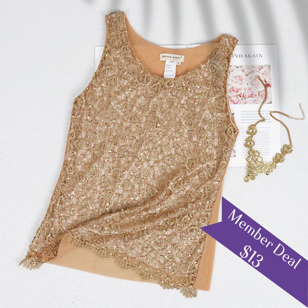 Shine Bright Sleeveless Tank