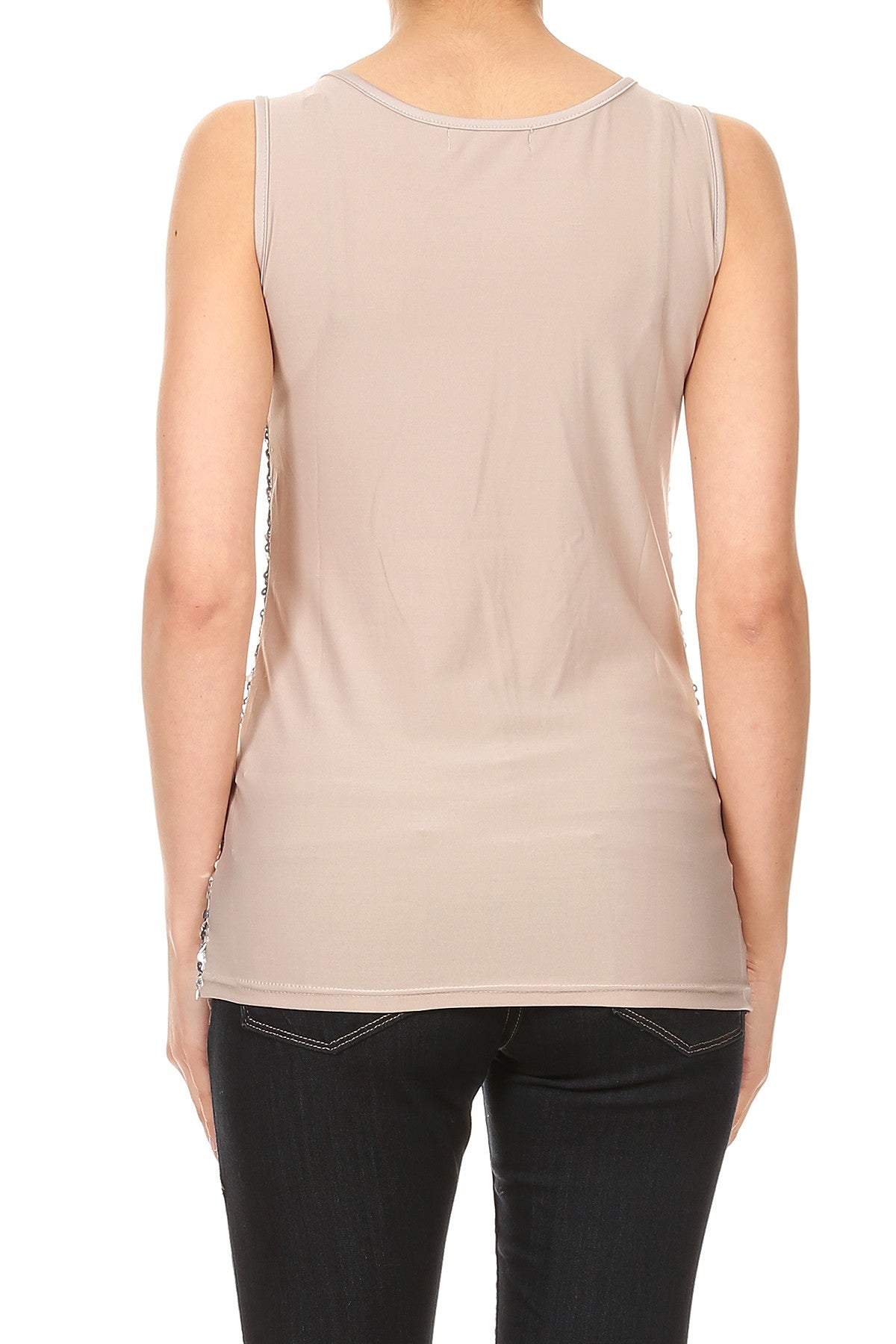 Sparkle and Shine Sleeveless Top