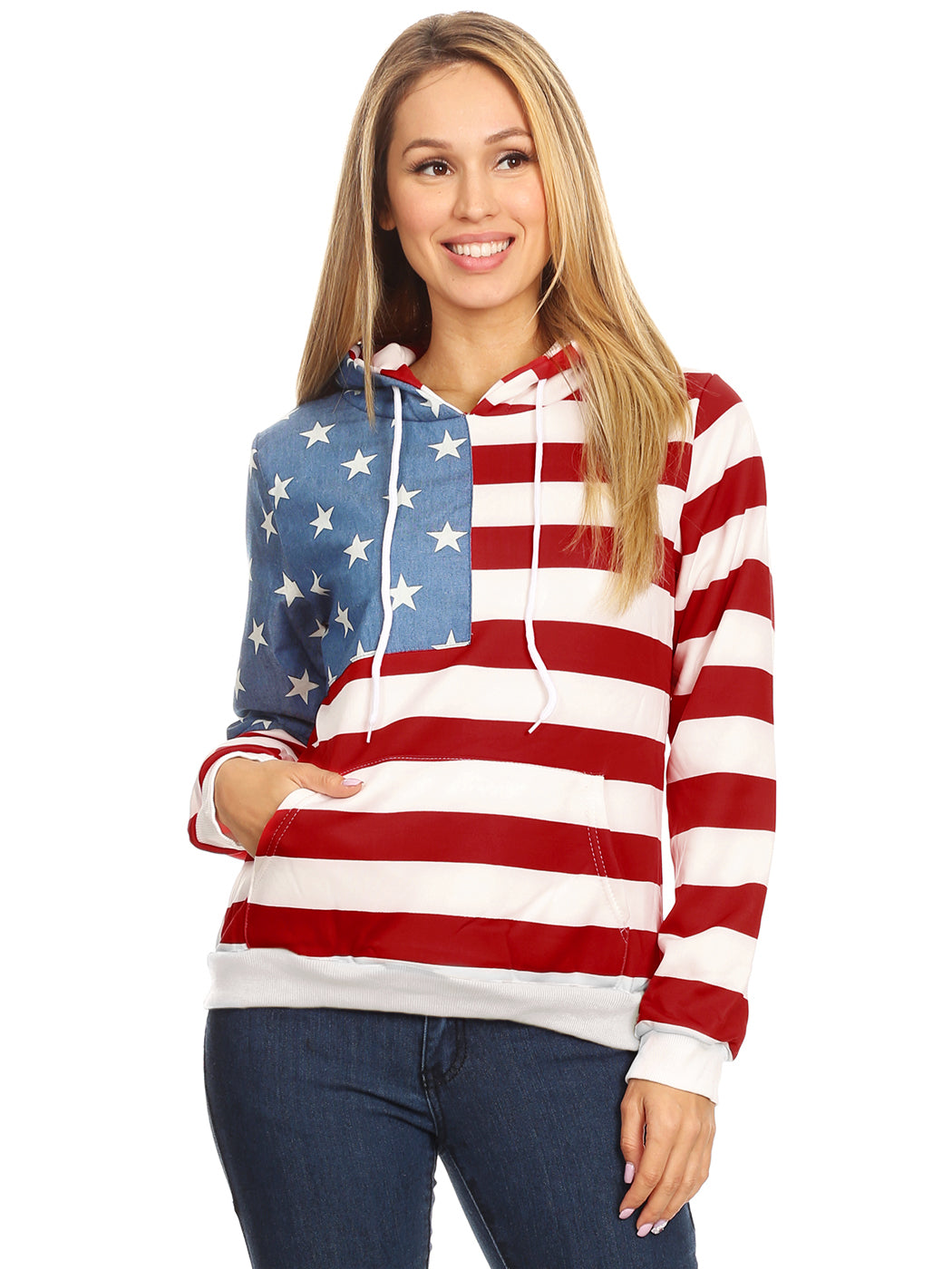 American Flag Hoodie Sweatshirt