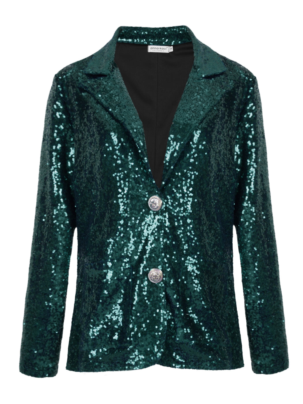 Evening Sparkle Sequin Blazer Jacket