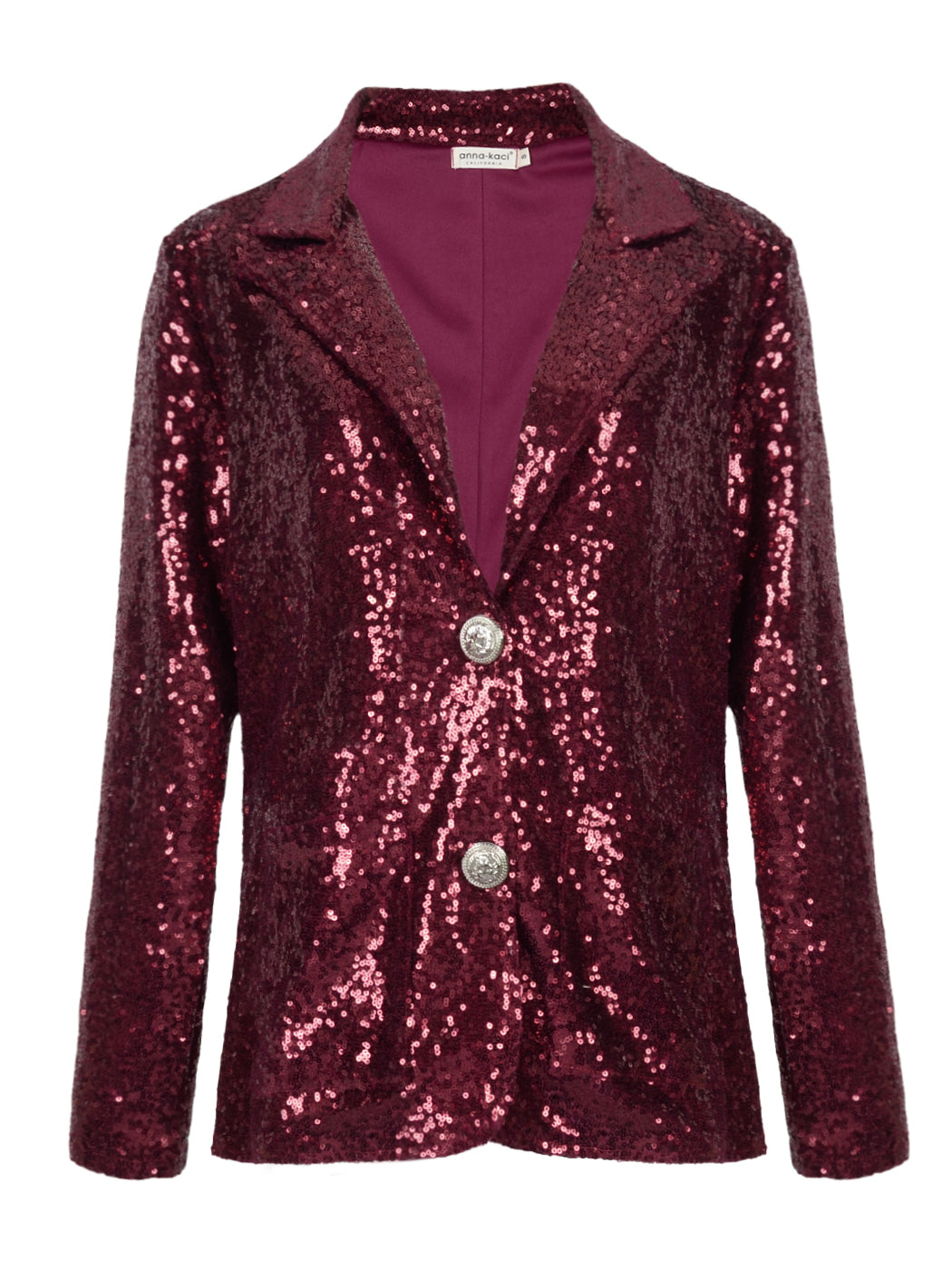 Evening Sparkle Sequin Blazer Jacket