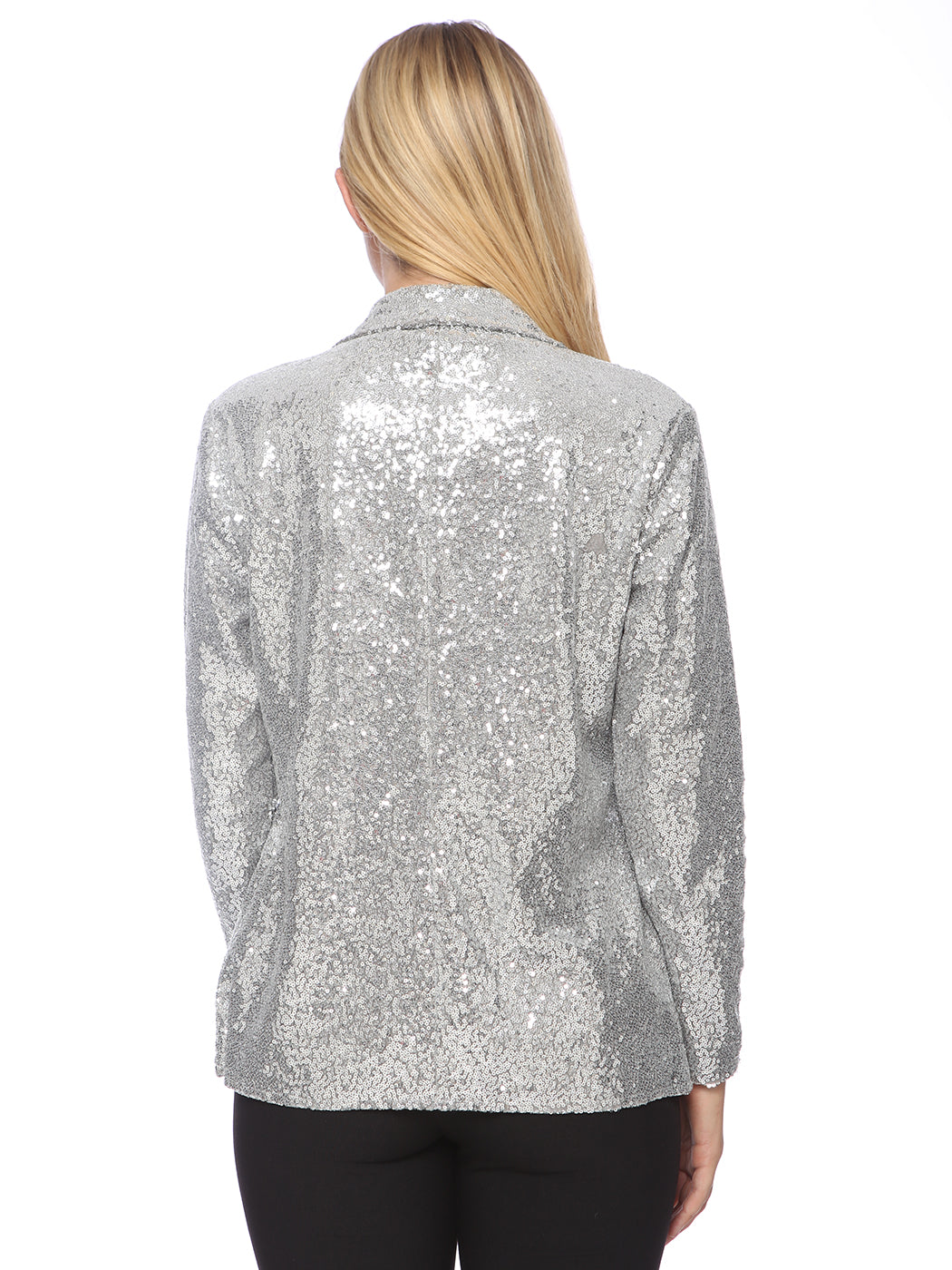 Evening Sparkle Sequin Blazer Jacket