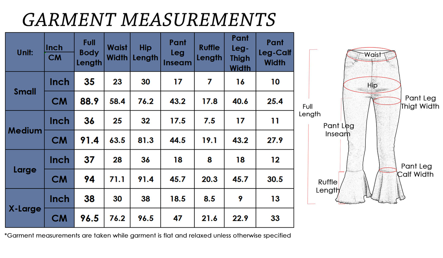 Classic Retro Flared Jeans