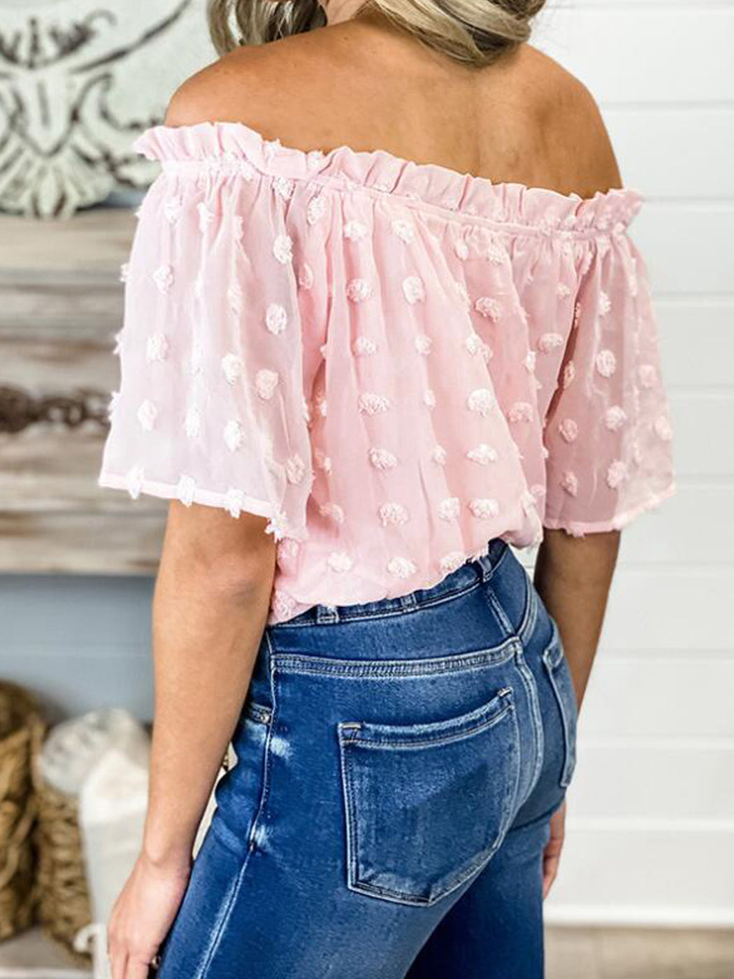 Dainty Off Shoulder Blouse