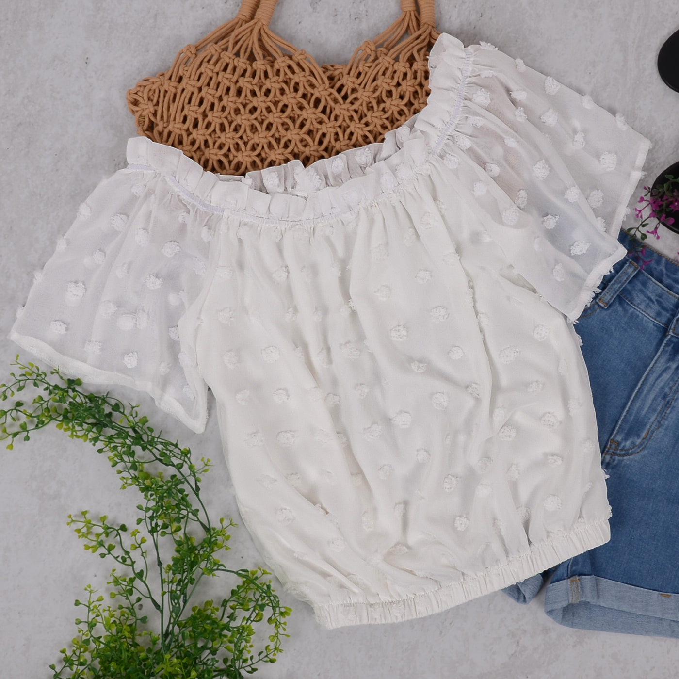 Dainty Off Shoulder Blouse