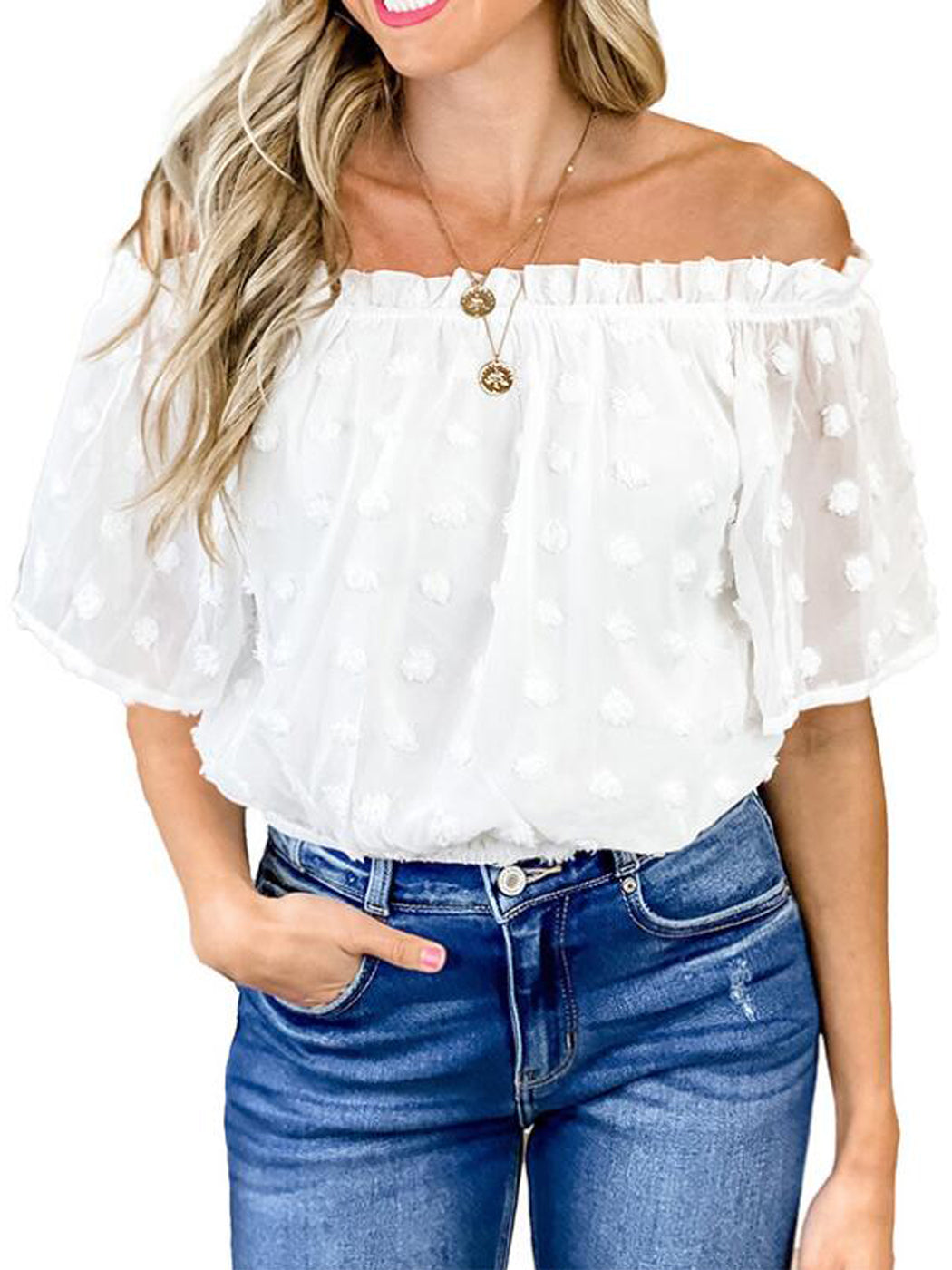 Dainty Off Shoulder Blouse