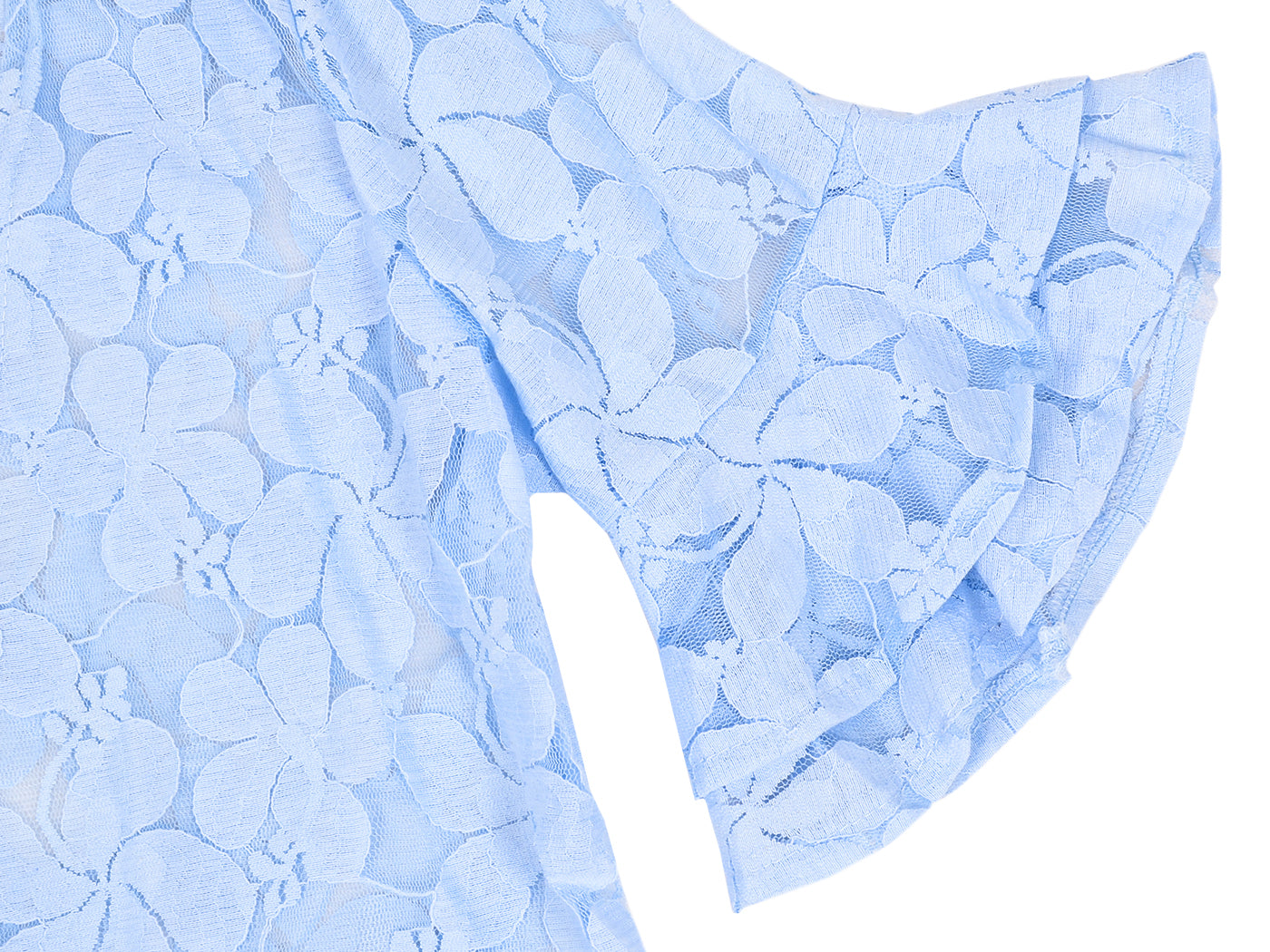 Short Sleeve Net Crochet Shrug