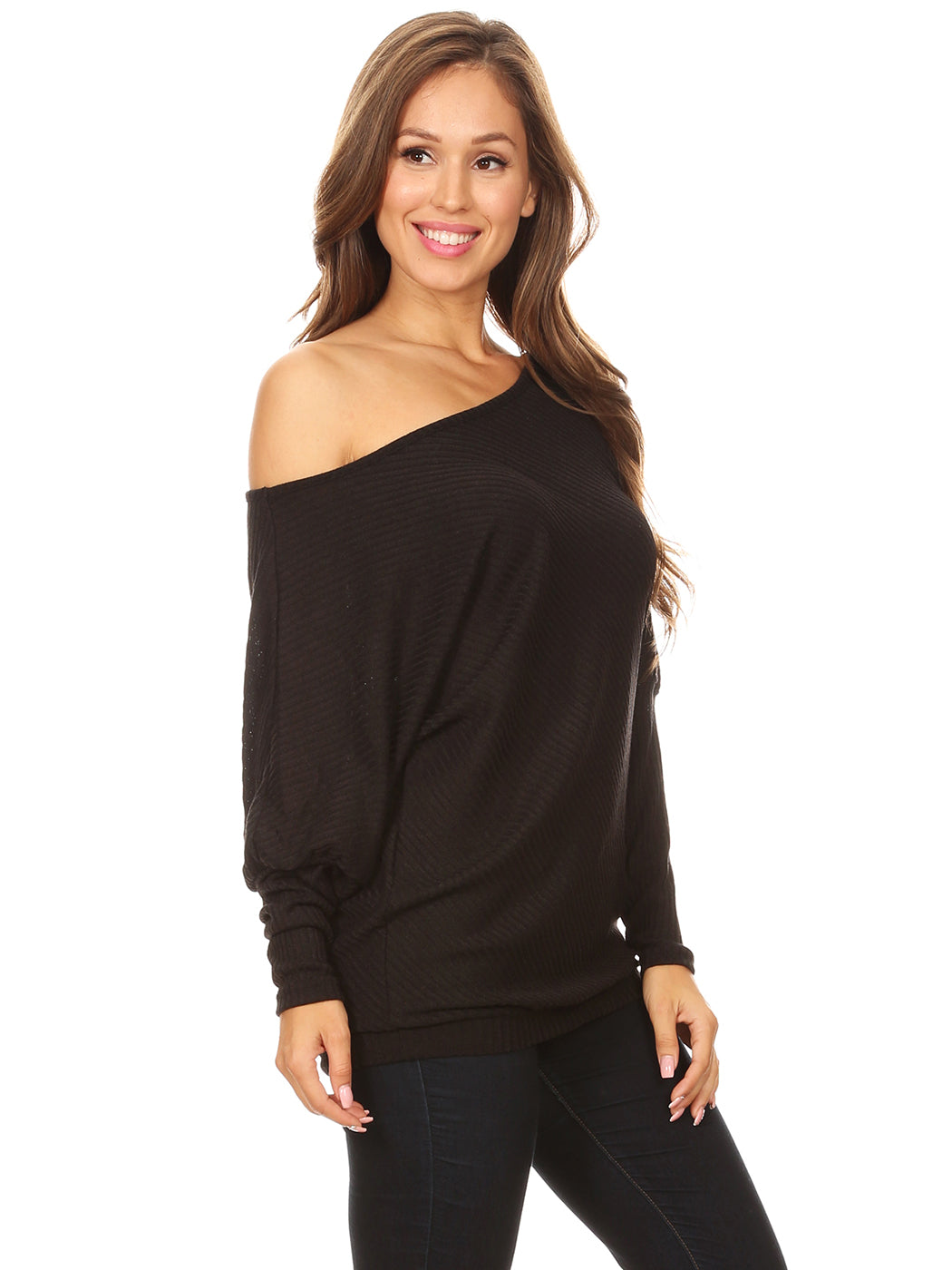 Off Shoulder Lounge Sweatshirt