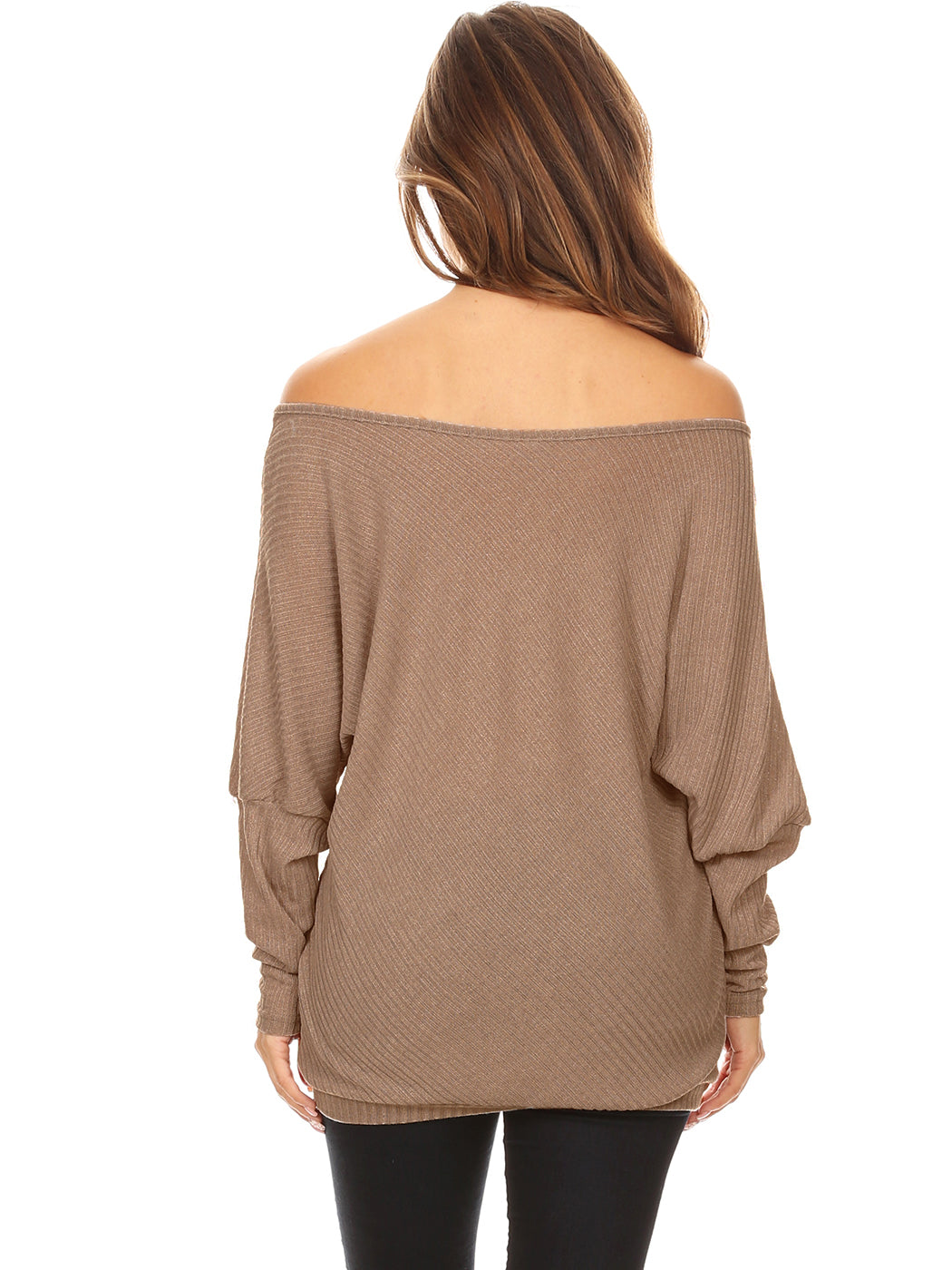 Off Shoulder Lounge Sweatshirt