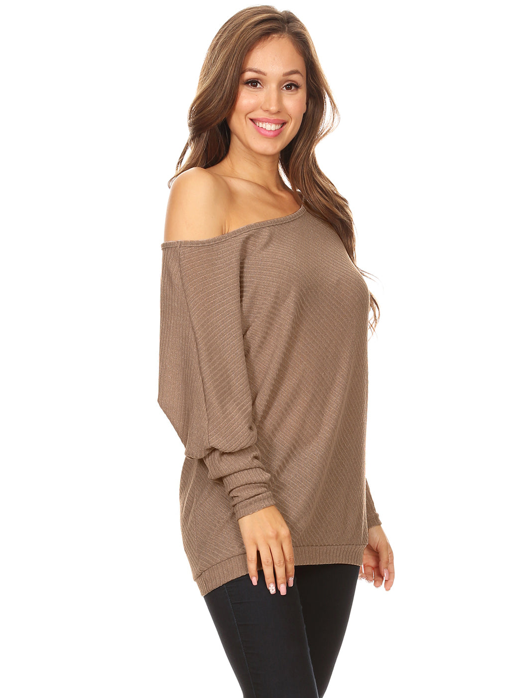 Off Shoulder Lounge Sweatshirt