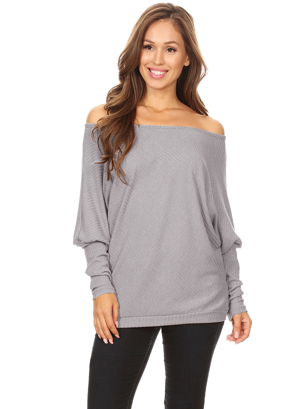 Off Shoulder Lounge Sweatshirt