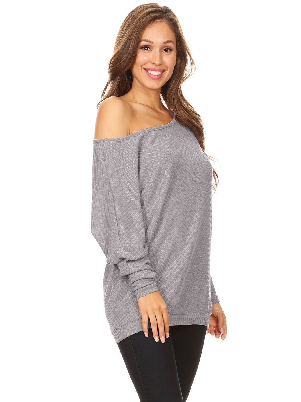 Off Shoulder Lounge Sweatshirt